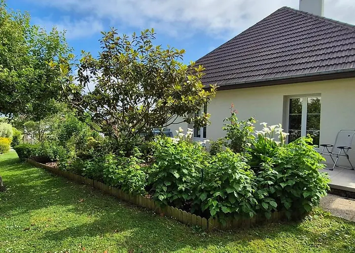 Maison De Charme A Avec Vue Sur La Mer. Ferienhaus Grandcamp-Maisy