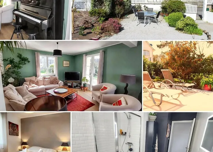 Maison De Charme A Avec Vue Sur La Mer. Сasa de vacaciones *