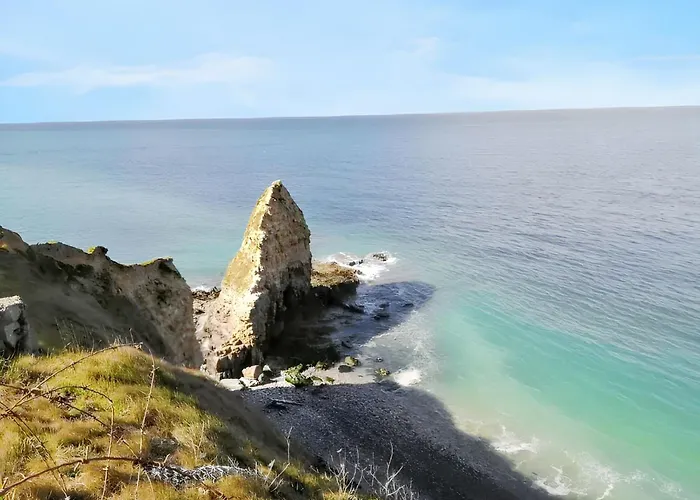 Maison De Charme A Avec Vue Sur La Mer. * Grandcamp-Maisy