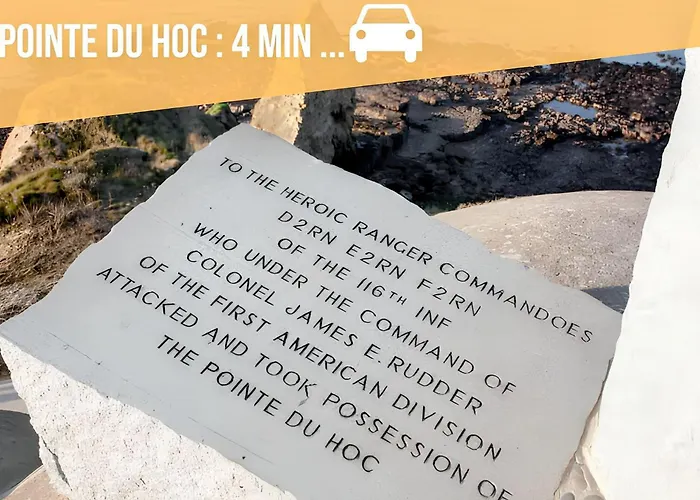 Сasa de vacaciones Maison De Charme A Avec Vue Sur La Mer. Grandcamp-Maisy