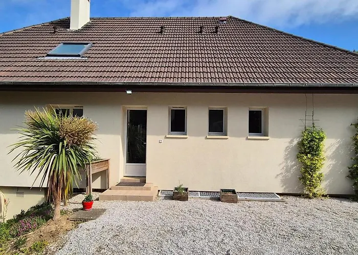 Maison De Charme A Avec Vue Sur La Mer. Сasa de vacaciones Grandcamp-Maisy