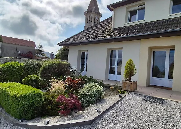 Maison De Charme A Avec Vue Sur La Mer. * Grandcamp-Maisy
