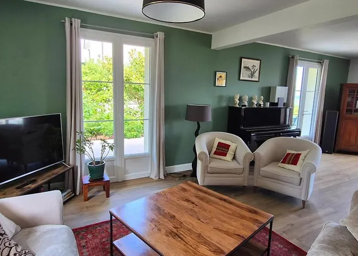 Maison De Charme A Avec Vue Sur La Mer. Сasa de vacaciones